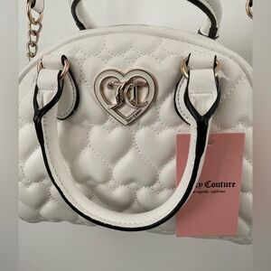 NWT Juicy Couture Dome Satchel Crossbody Purse